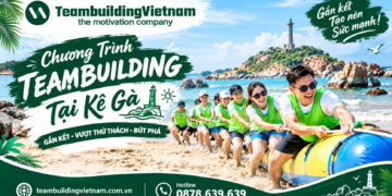 Đoàn khách doanh nghiệp tham gia chương trình teambuilding tại Kê Gà với các trò chơi sôi động trên bãi biển cập nhật mới nhất. Chỉ có tại công ty tổ chức team building tại Kế Gà - Team Building Việt Nam. Đơn vị tổ chức team building Kê Gà chuyên nghiệp nhất.