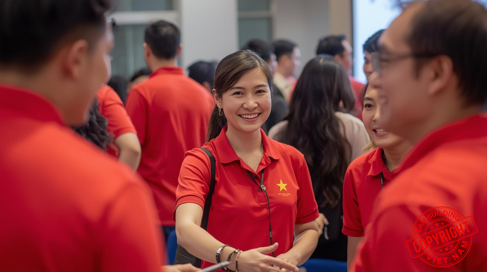 Đội ngũ chuyên nghiệp của công ty tổ chức team building uy tín - Team Building Việt Nam.