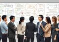 Team Building Cho Dân IT - Một đội ngũ IT đang hợp tác giải quyết một thử thách logic trong chương trình team building được thiết kế riêng cho dân công nghệ.